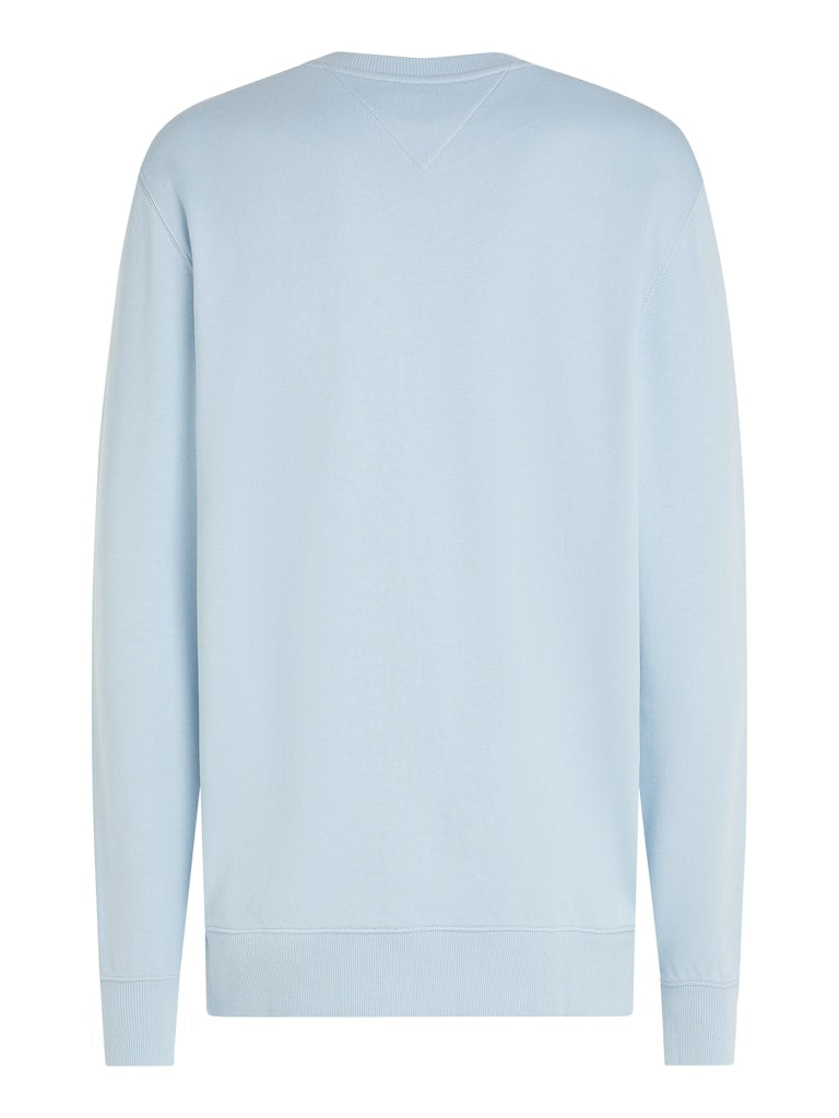 Tommy Hilfiger miesten collegepaita Essential Terry Crewneck, vaaleansininen