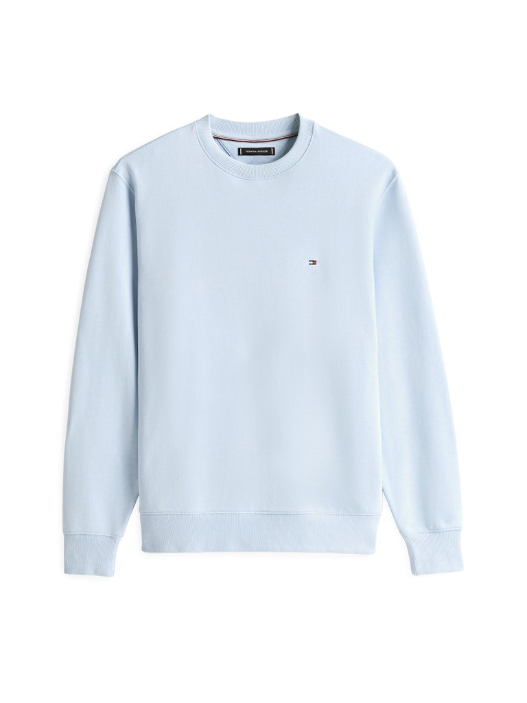 Tommy Hilfiger miesten collegepaita Essential Terry Crewneck, vaaleansininen
