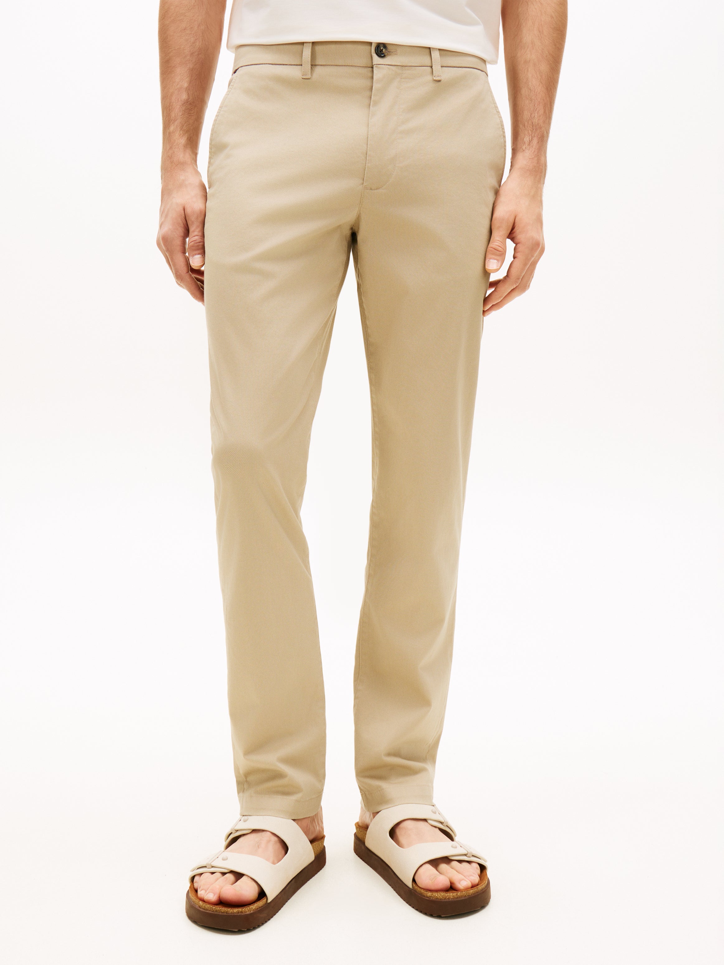 Tommy Hilfiger miesten suorat housut Denton, beige