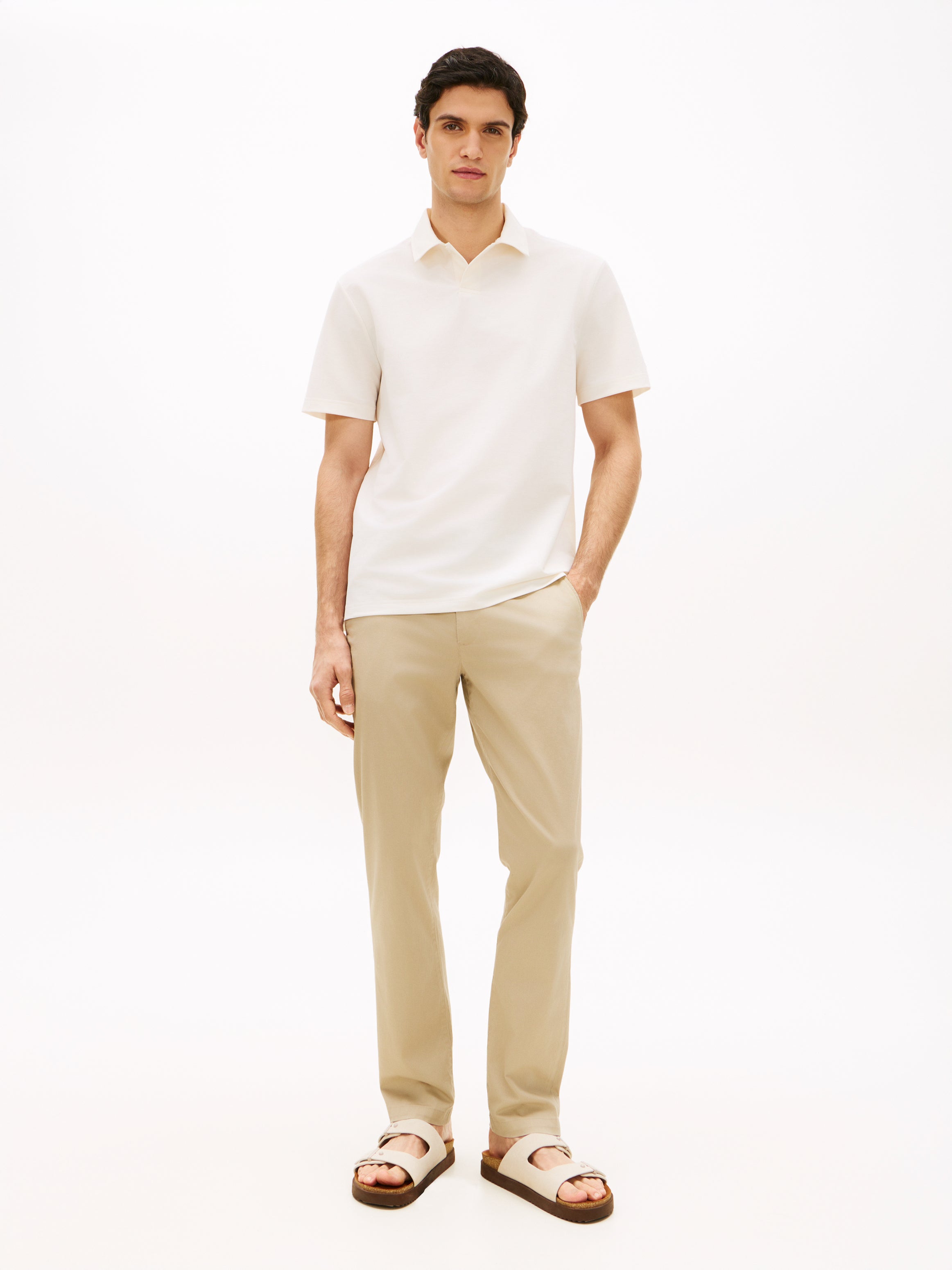 Tommy Hilfiger miesten suorat housut Denton, beige