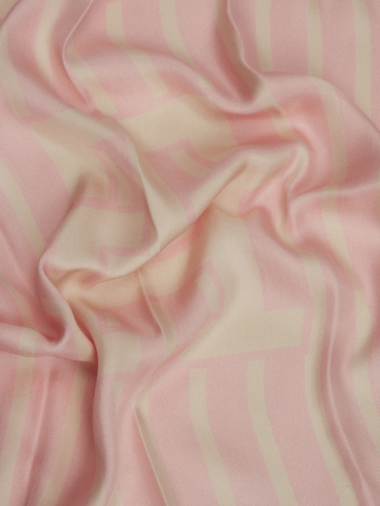 Tommy Hilfiger naisten huivi TH Elevated Chic Silk Square, vaaleanpunainen