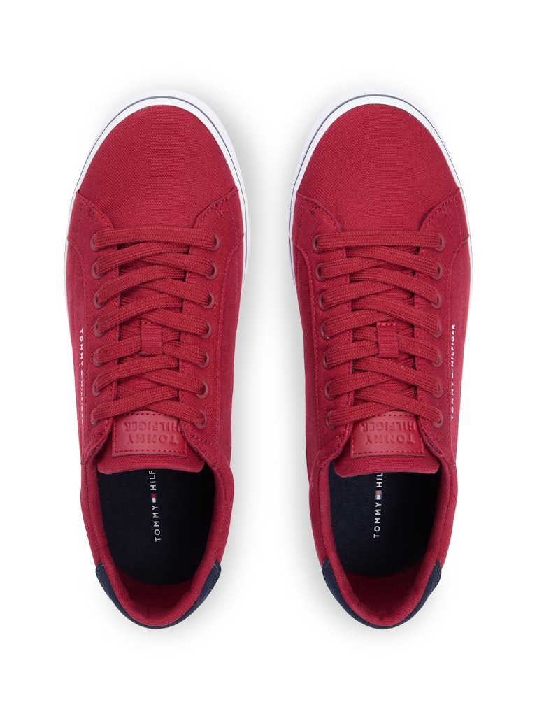 Tommy Hilfiger miesten tennarit Vulc Core Long Lace Sneaker, punainen