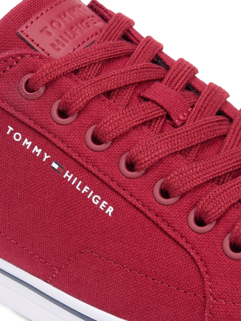 Tommy Hilfiger miesten tennarit Vulc Core Long Lace Sneaker, punainen