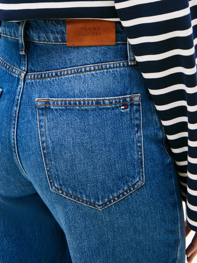 Tommy Hilfiger naisten farkut, FLO WIDE LEG JEANS Indigo