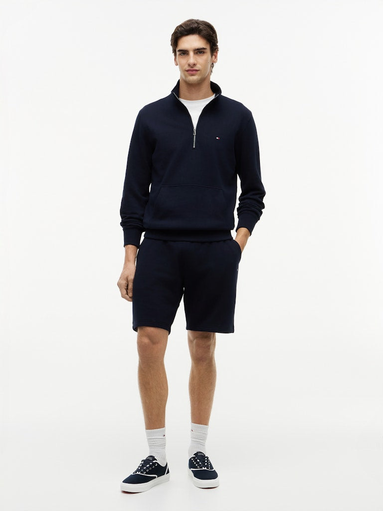 Tommy Hilfiger miesten shortsit Essential Terry Sweatshort, Tummansininen
