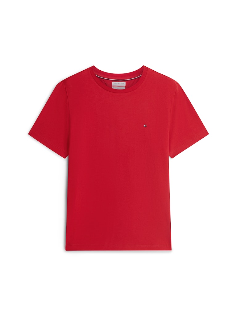Tommy Hilfiger miesten t-paita Essential Reg Fit Tee, punainen