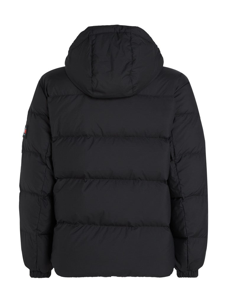 Tommy Jeans miesten untuvatakki Water Repellent Down Jacket, musta