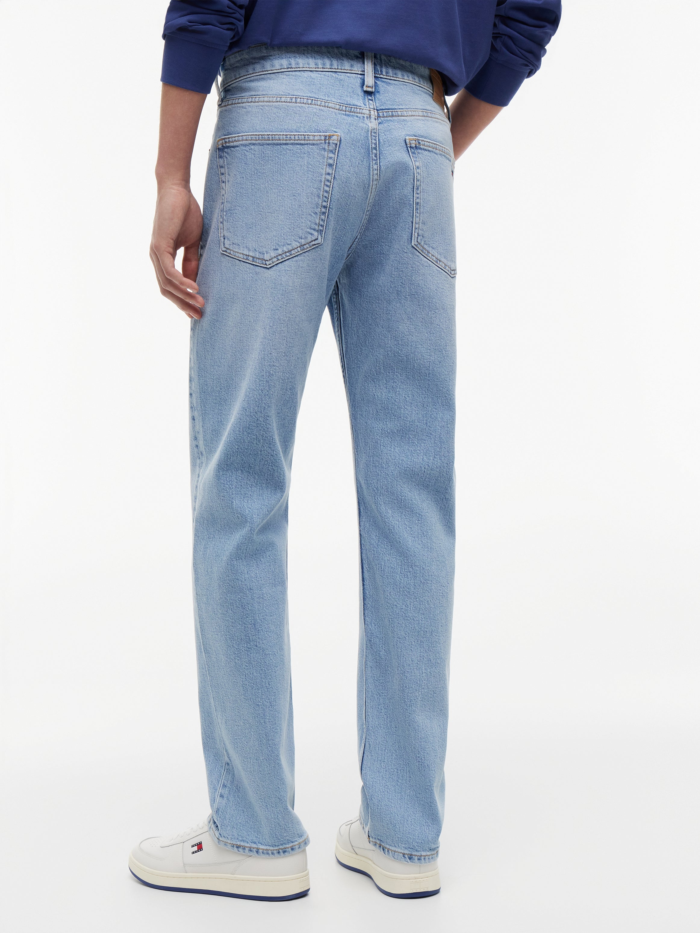 Tommy Jeans miesten farkut Ryan Slim STR BI0112 Co, sininen indigo
