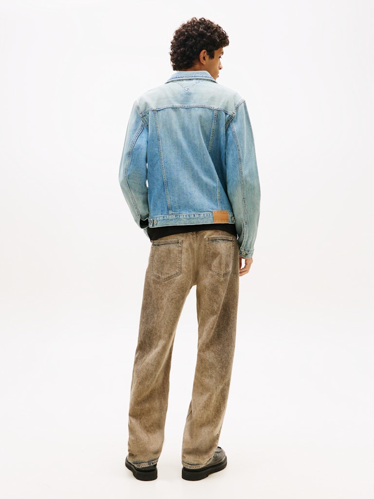 Tommy Jeans miesten farkkutakki Ryan RGLR Tucker Jacket BJ8012, sininen