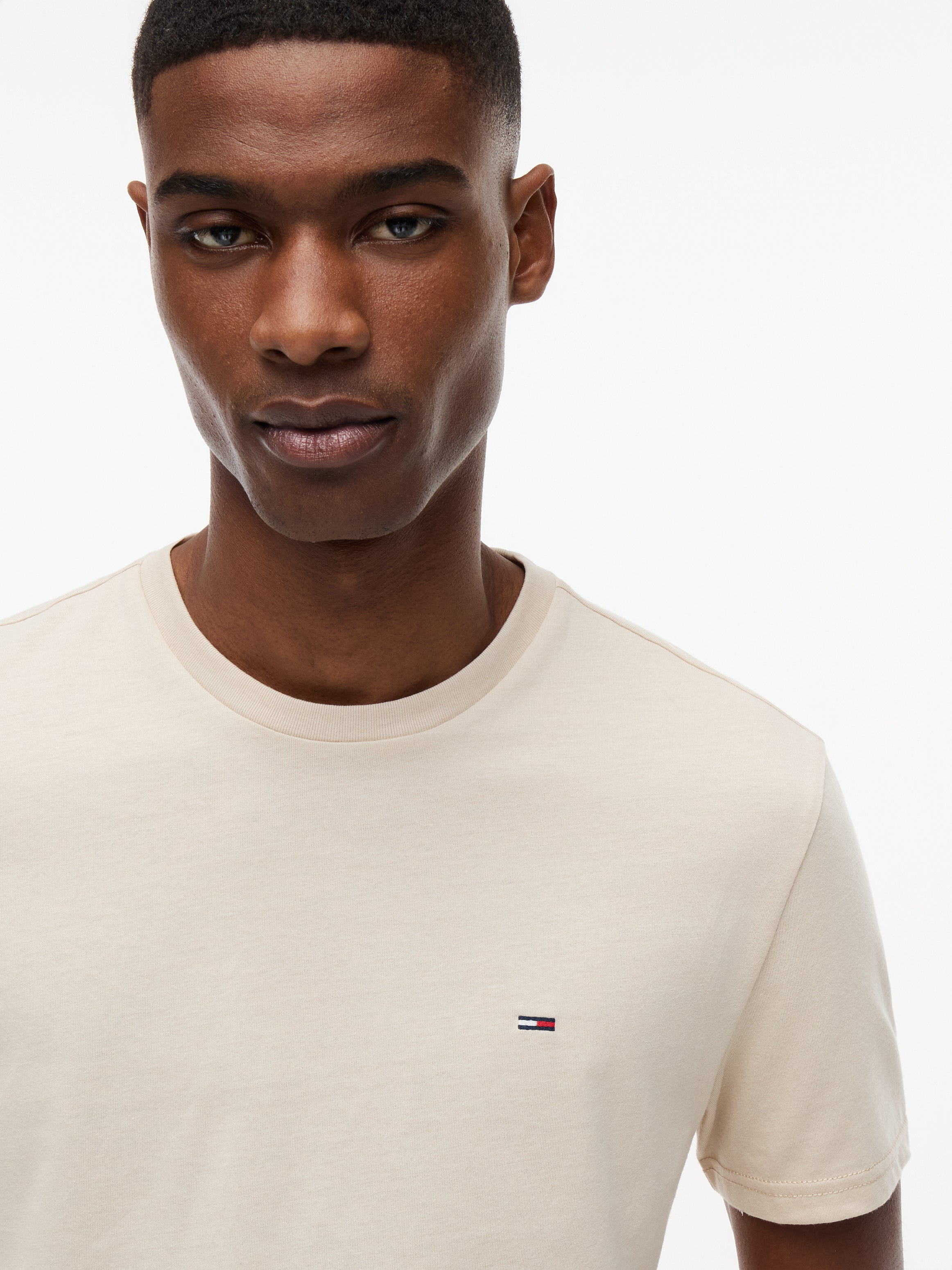 Tommy Jeans miesten t-paita Xslim Jaspe Htr Tee, kerma