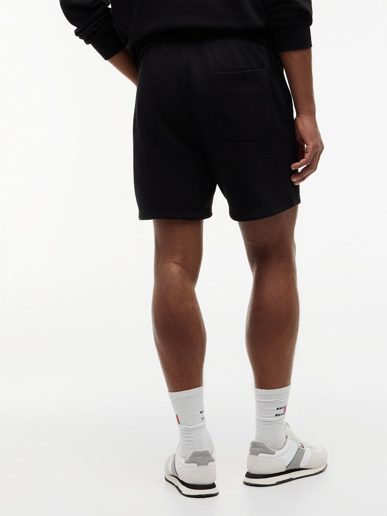 Tommy Jeans miesten shortsit Flag Beach Short, musta