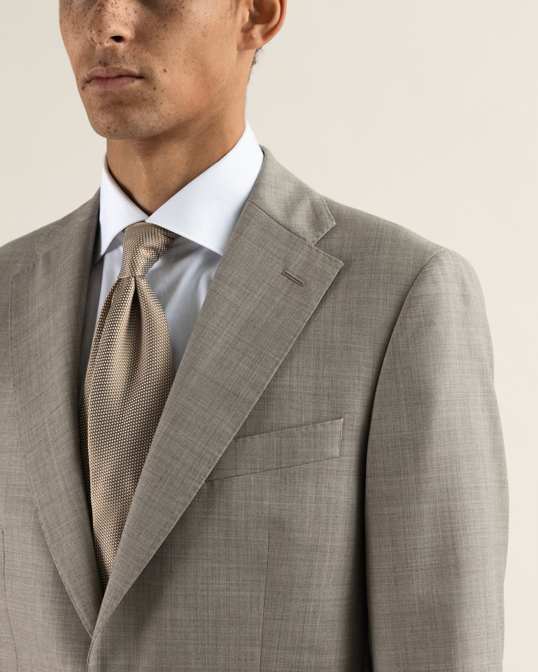 Turo puvuntakki Madrid Modern Fit Suit Jacket Vitale, Beige