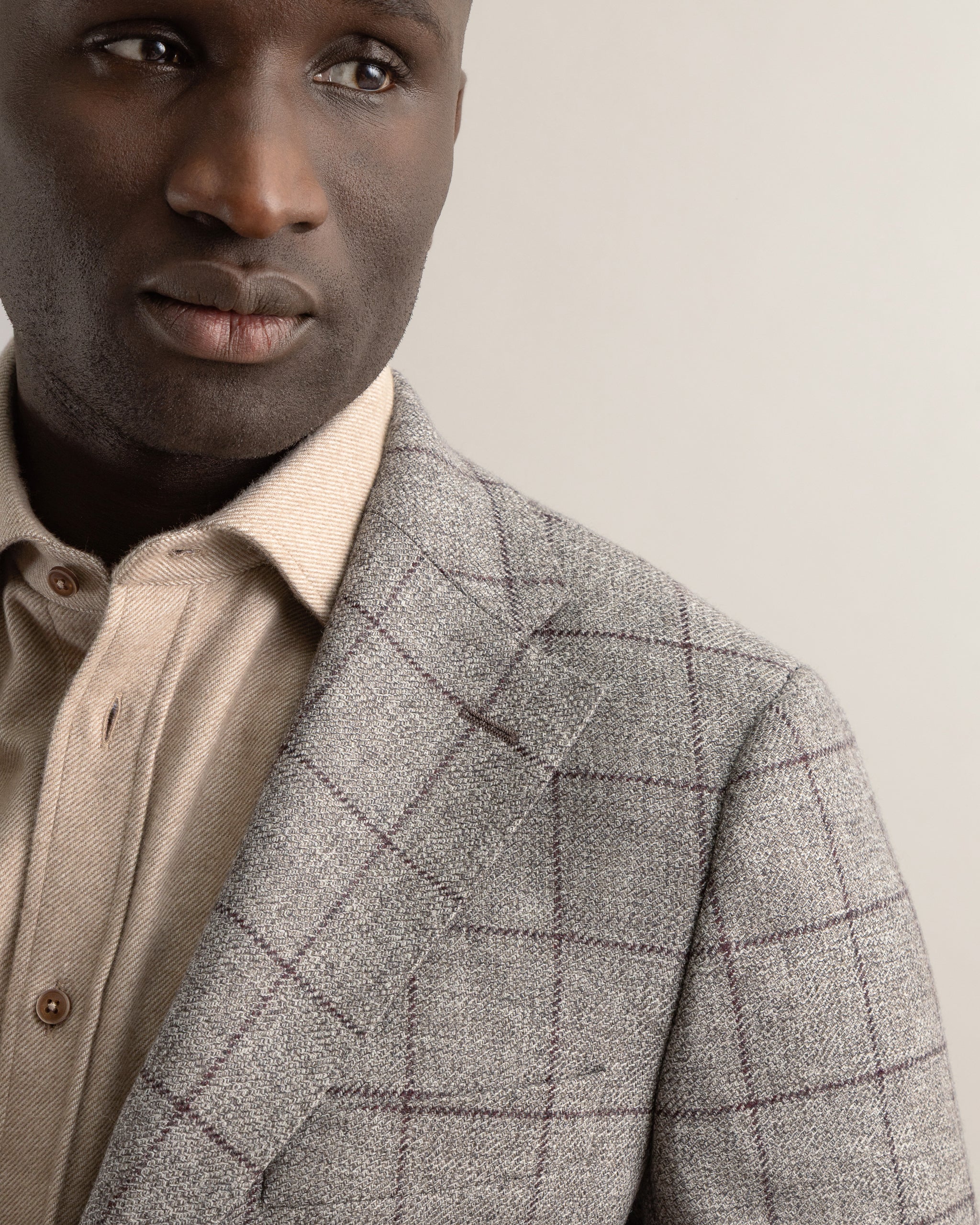 Turo miesten bleiseri Bologna Half Lined Blazer, Keskiharmaa