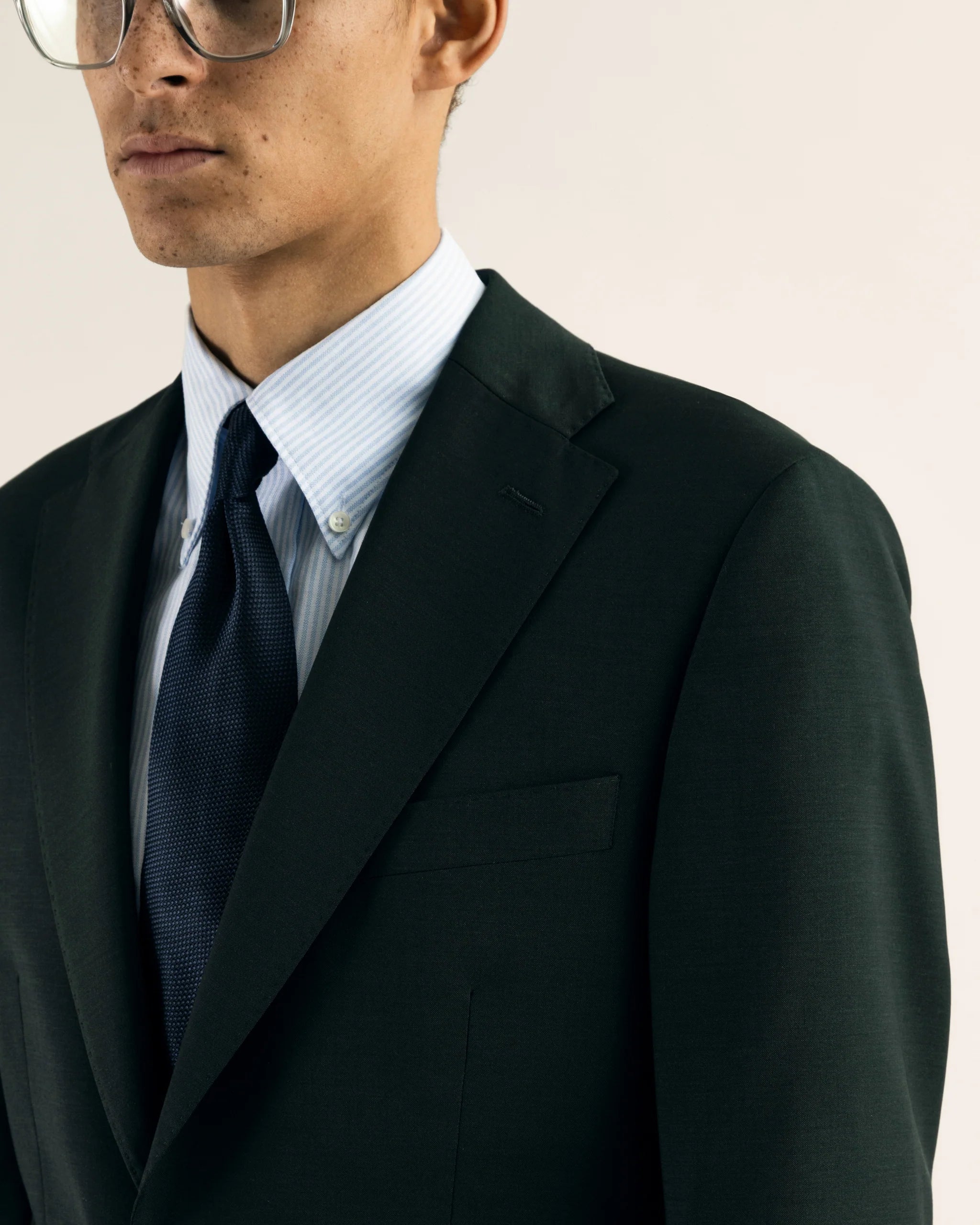 Turo puvuntakki Jaden Slim Fit Suit Jacket Vitale, tummanvihreä