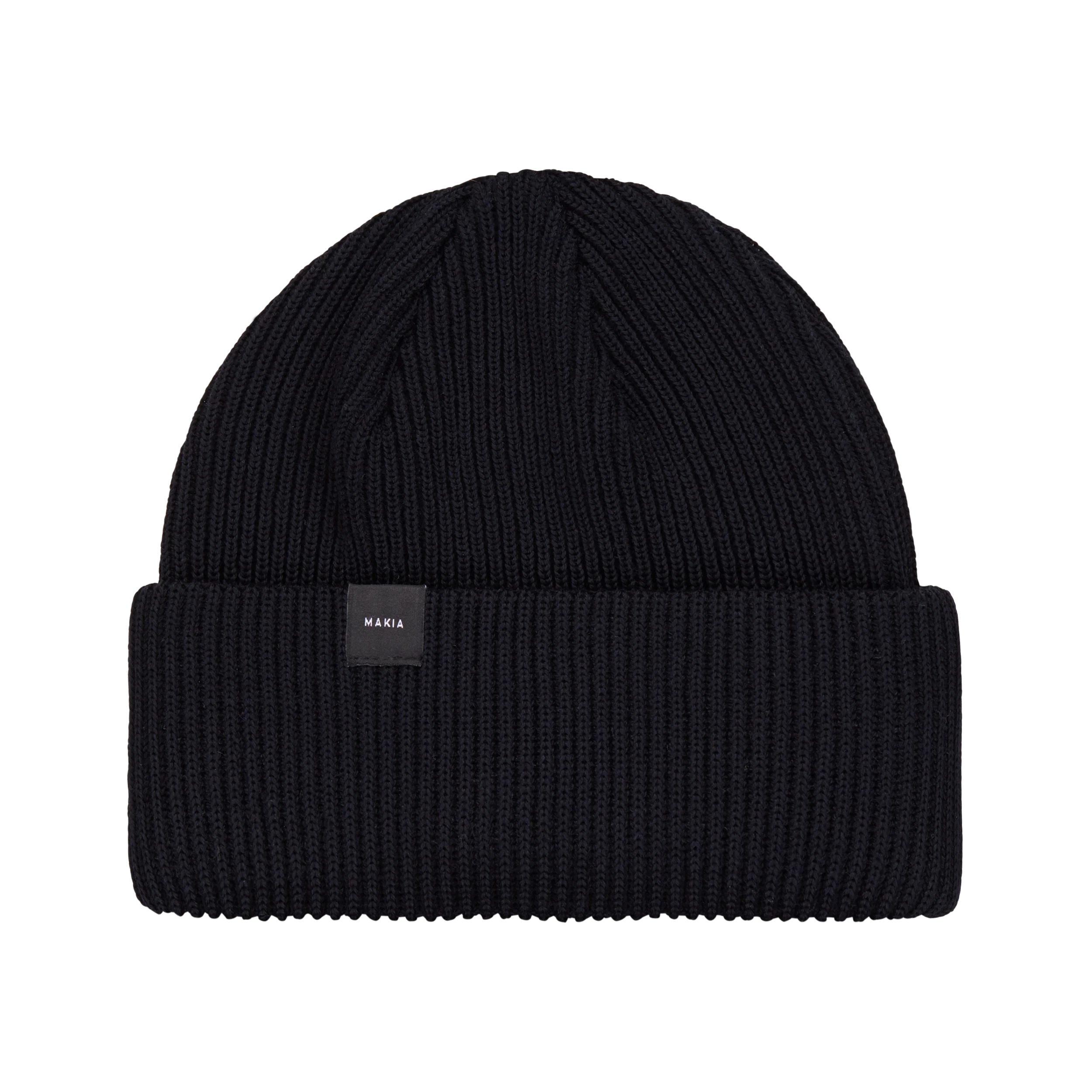 Makia miesten pipo Merino Beanie, musta