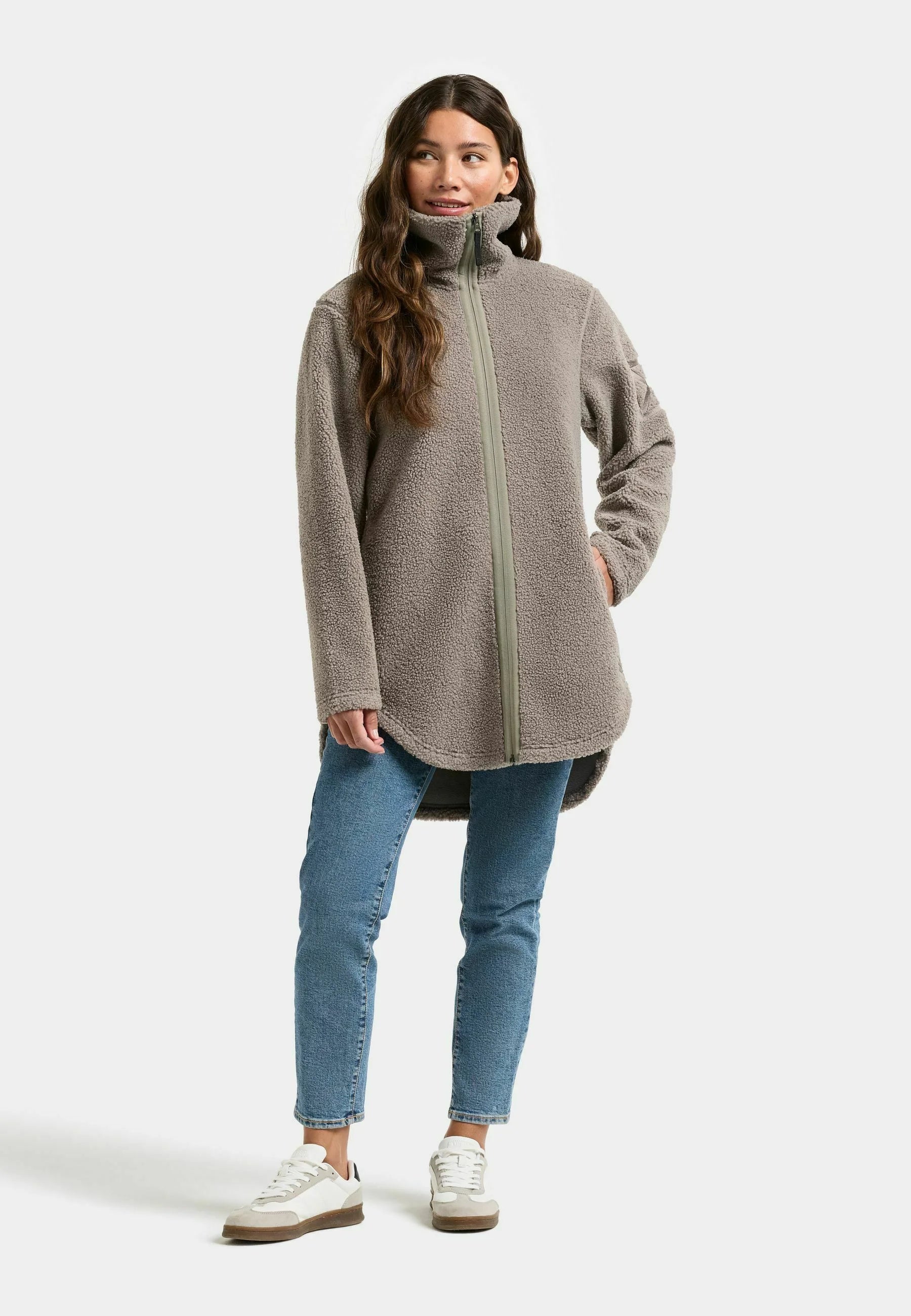 Didriksons naisten UMI WNS FZ 4, ruskeanharmaa