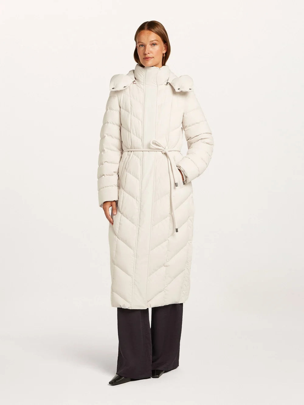 Beaumont naisten untuvatakki Valea Long Coat, kitti