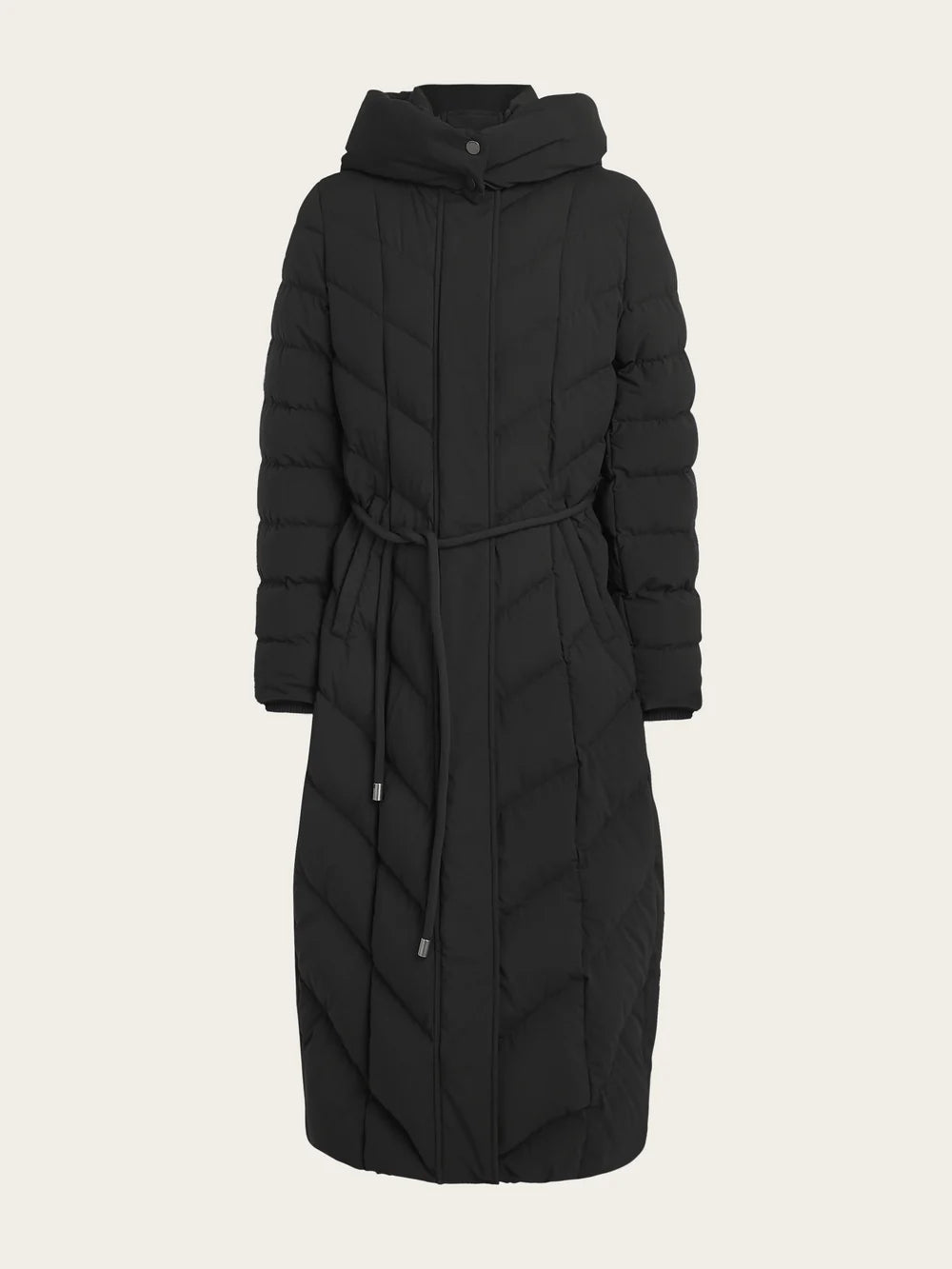 Beaumont naisten untuvatakki Valea Long Coat, musta