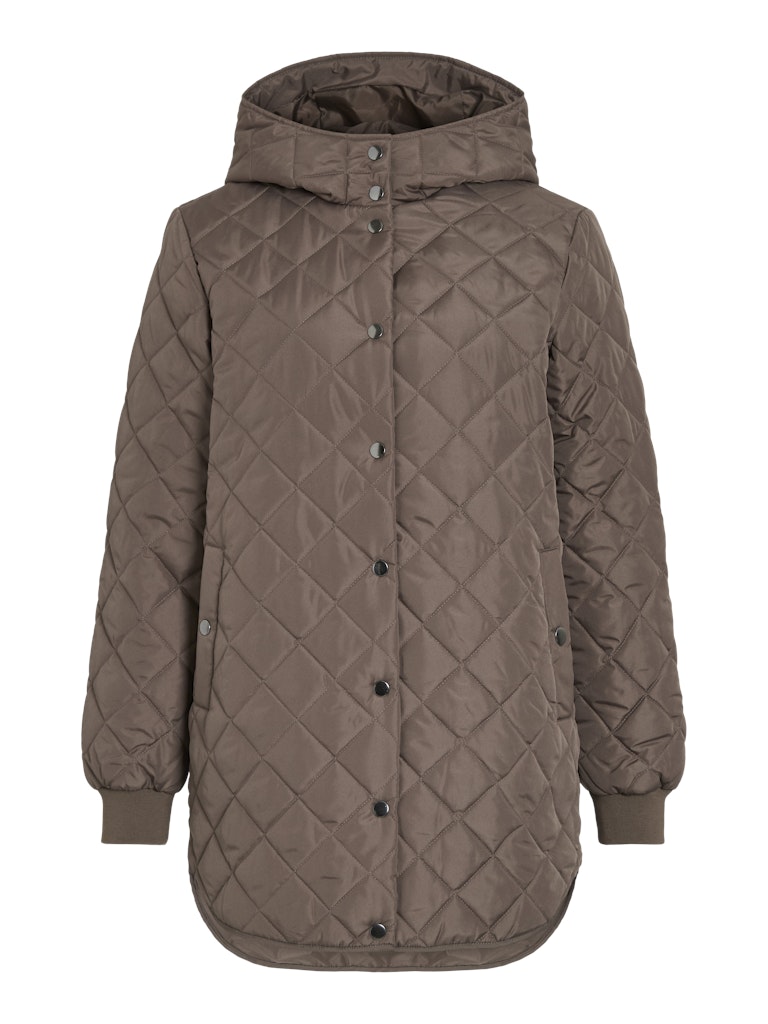 Vila naisten tikkitakit Vitate L/S Hooded Jacket, Falcon