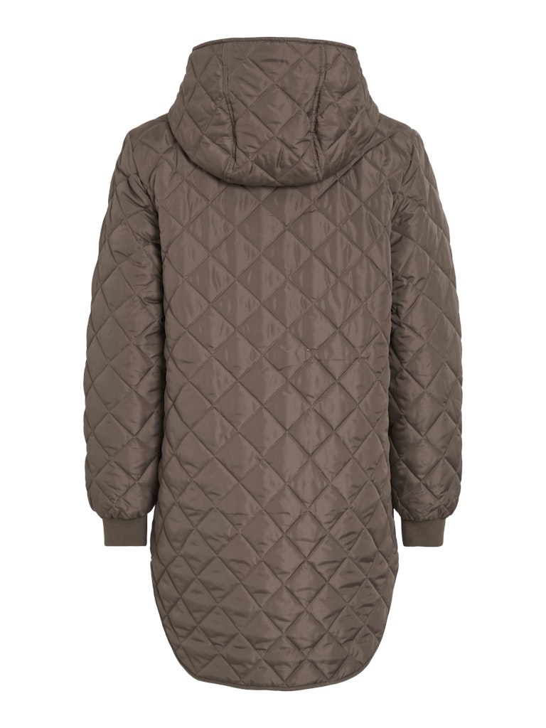 Vila naisten tikkitakit Vitate L/S Hooded Jacket, Falcon