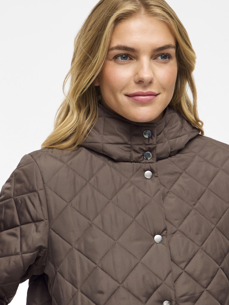 Vila naisten tikkitakit Vitate L/S Hooded Jacket, Falcon