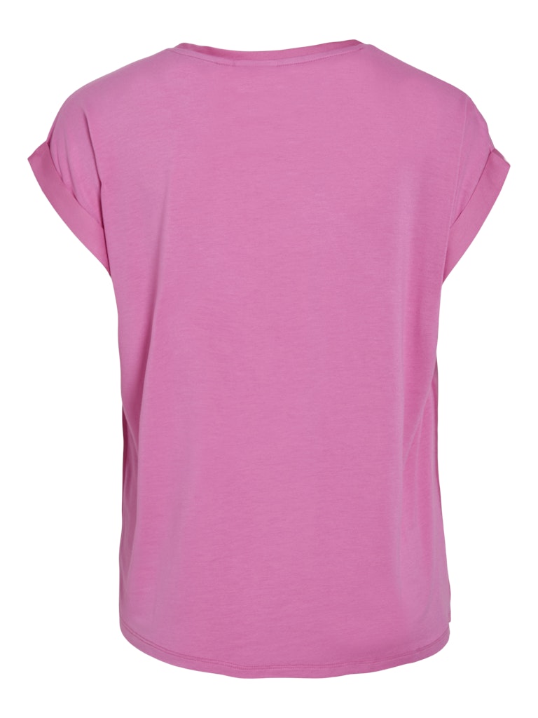 Vila naisten paita Viellette S/S Satin Top, Fiji Flower