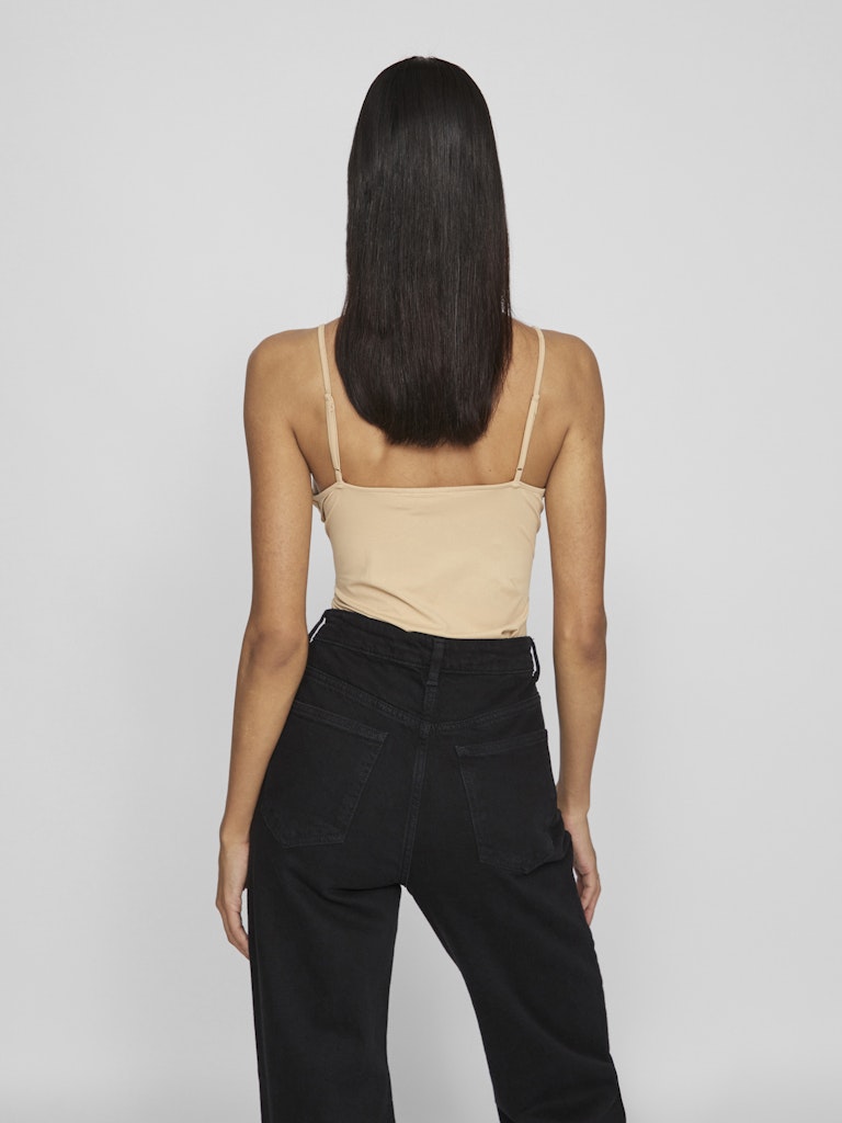 Vila naisten toppi Vikenza Singlet, Cuban Sand