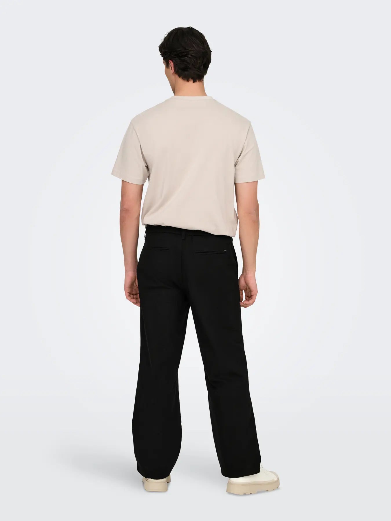 Only and Sons miesten housut Onsbob Loose Fit, Black