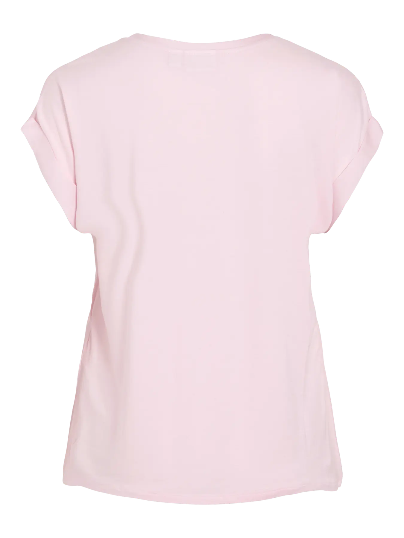 Vila naisten paita Viellette S/S Satin Top, Cherry Blossom