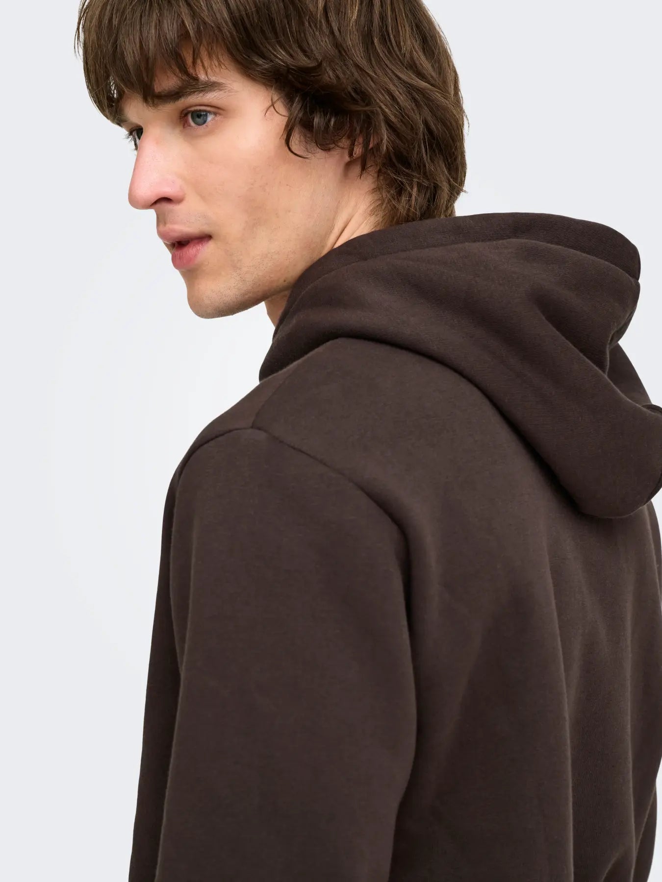 Only and Sons miesten huppari Onsceres, Coffee Bean