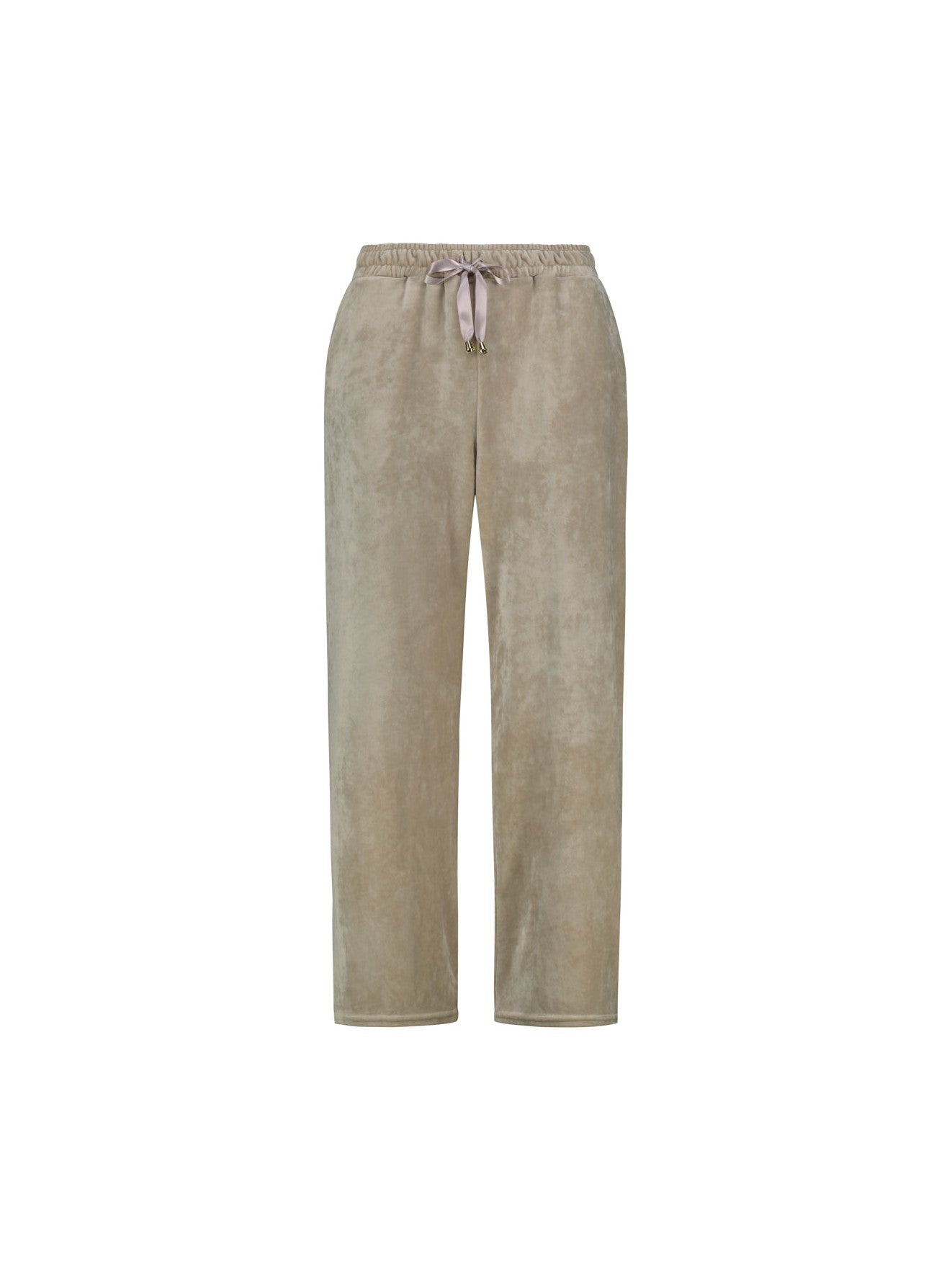 Sinnuu naisten housut Cia Velvet Pants, vaalea beige