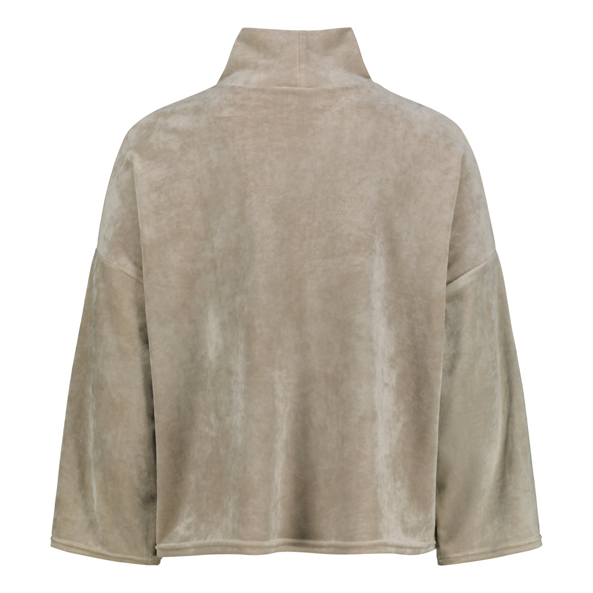 Sinnuu naisten paita Caya Velvet Sweater, vaalea beige