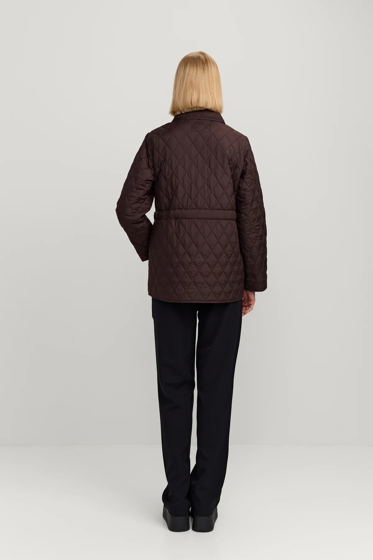Makia naisten tikkitakki Alva Jacket, tummanruskea