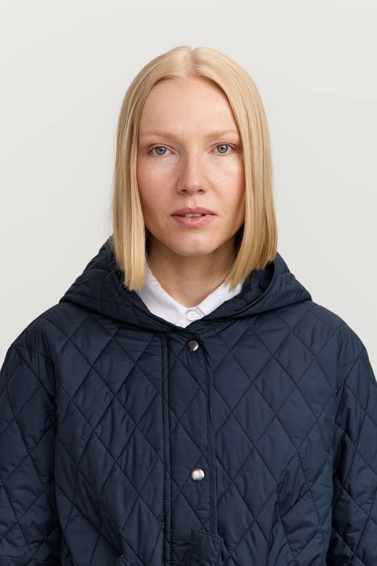 Makia naisten tikkitakki Milena Coat, tummansininen