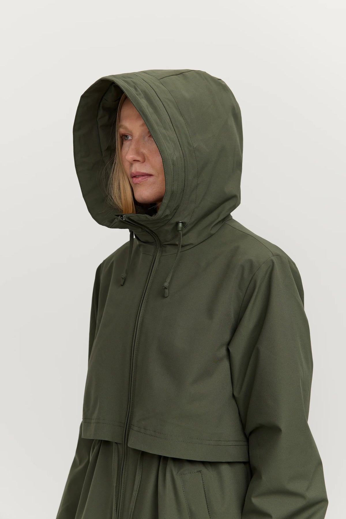 Makia naisten parkatakki Lauha Jacket, Forest Green