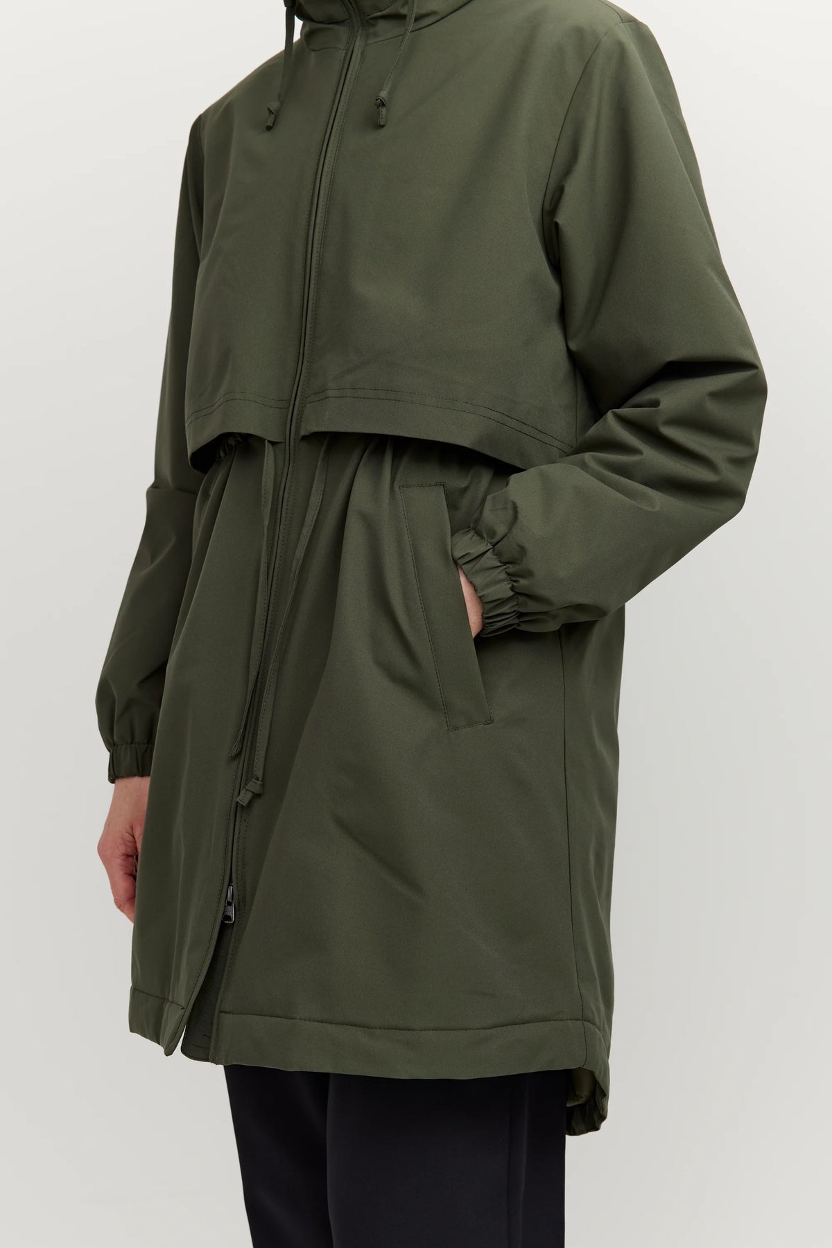 Makia naisten parkatakki Lauha Jacket, Forest Green