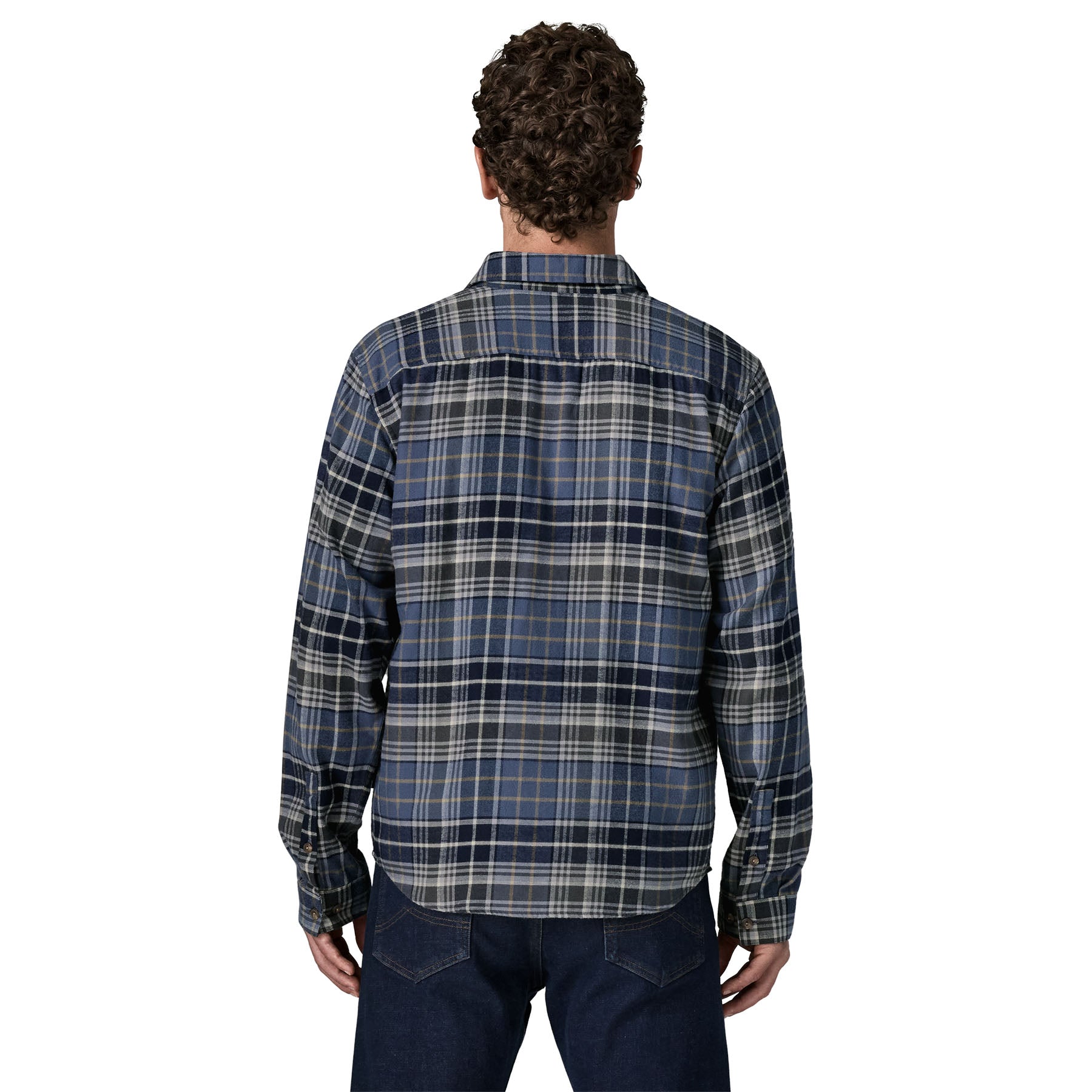 Patagonia miesten flanellipaita Lightweight Fjord Flannel Shirt, sininen ruutu