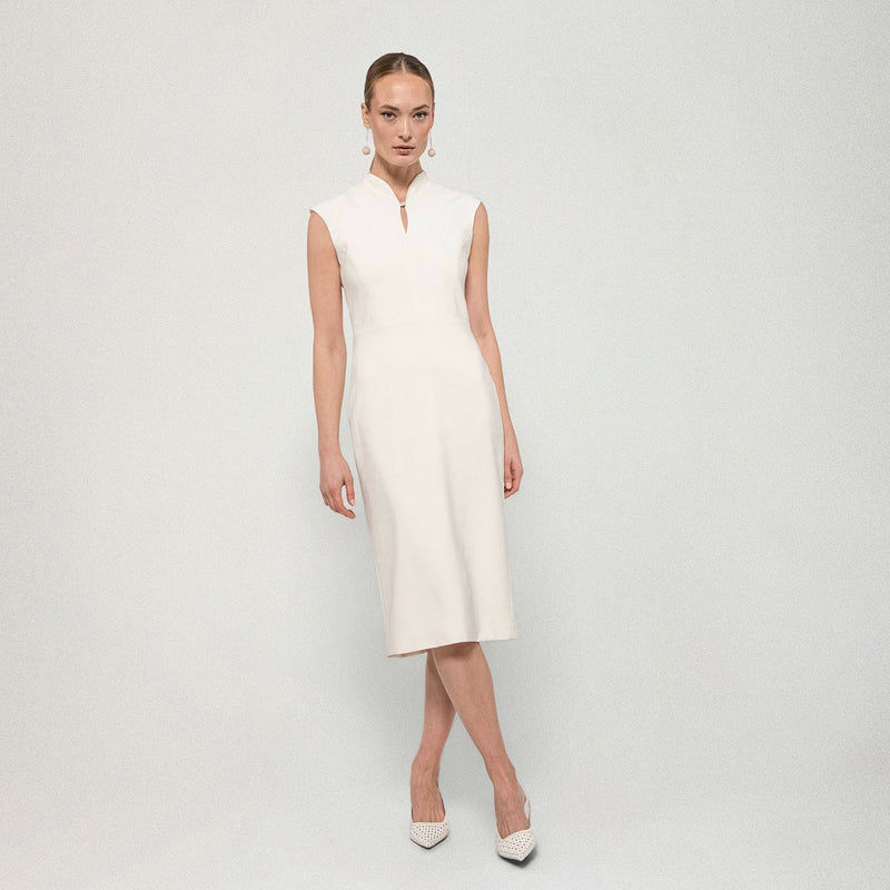 Andiata mekko Muusa Mekko, luonnonvalkoinen