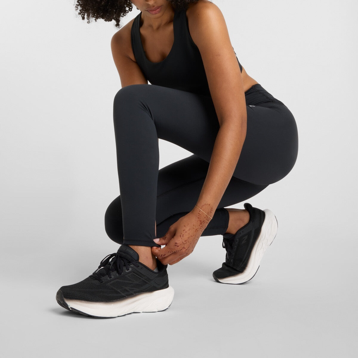 New Balance naisten leggingsit Harmony High Rise Legging 25", musta