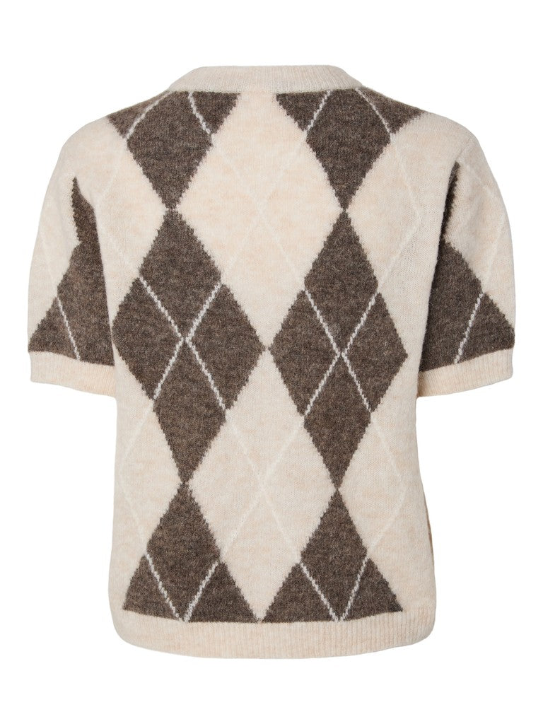 Y.A.S naisten neulepusero Yasjohi, Oatmeal Taupe Gray