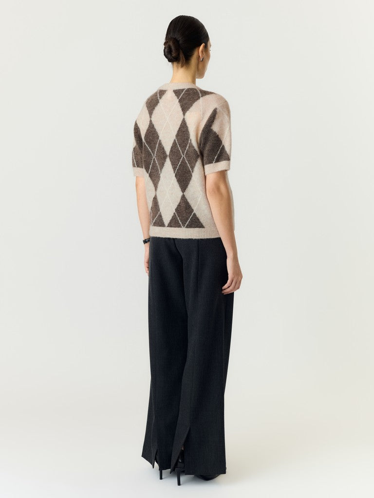 Y.A.S naisten neulepusero Yasjohi, Oatmeal Taupe Gray