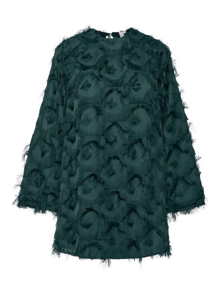 Y.A.S naisten mekko YASDIO LS SHORT DRESS, Ponderosa Pine