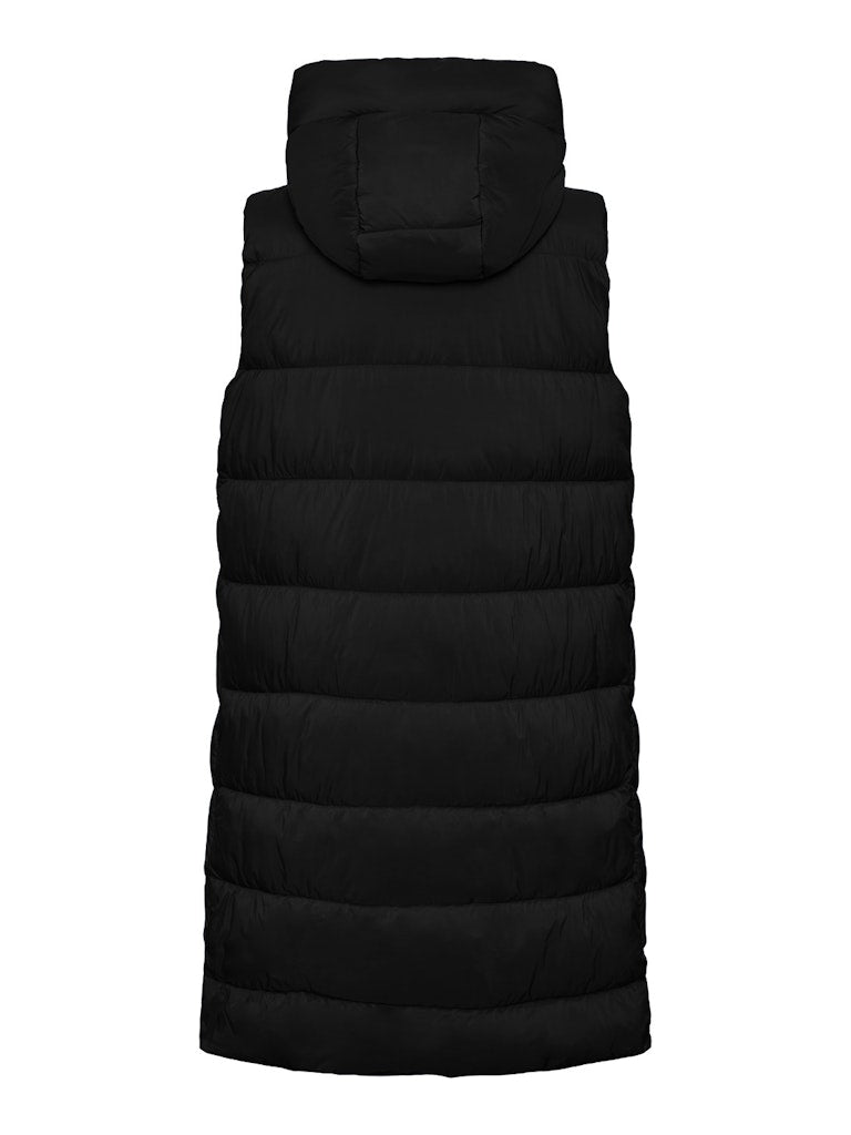 Y.A.S naisten liivi K-YASLIRO PADDED VEST, musta