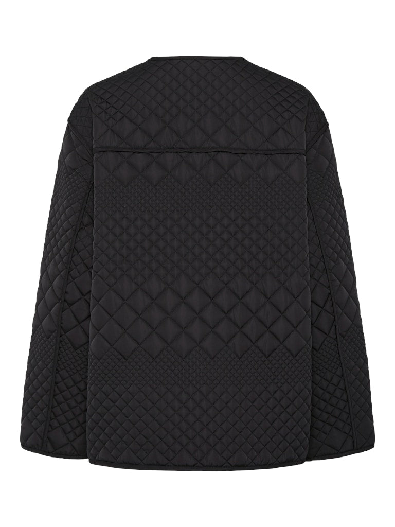 Y.A.S naisten tikkitakki YASLAURIE LS Padded Jacket S., musta