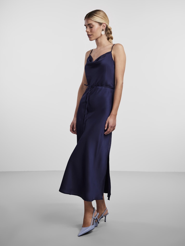 Y.A.S midimekko YASTHEA Strap Long Dress, Evening Blue