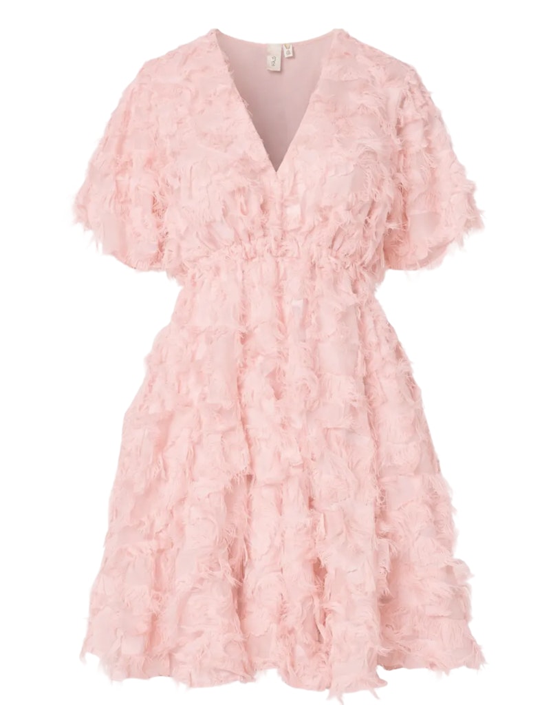 Y.A.S mekko YASPAZYLLA 2/4 Dress - Show, vaaleanpunainen