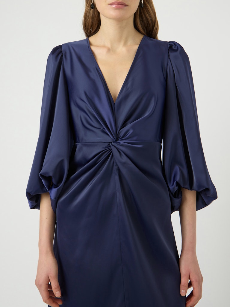 Y.A.S mekko YASThea LS Long Dress S. Noos, Evening Blue