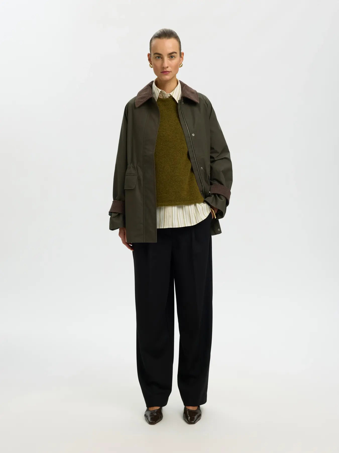 Selected Femme naisten takki Wilma, Grape Leaf