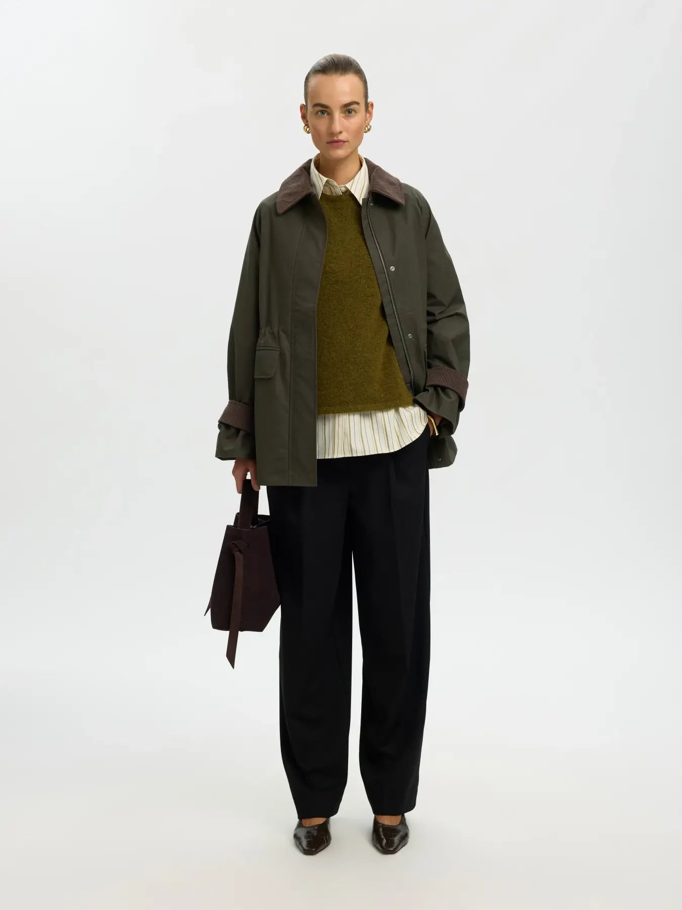 Selected Femme naisten takki Wilma, Grape Leaf