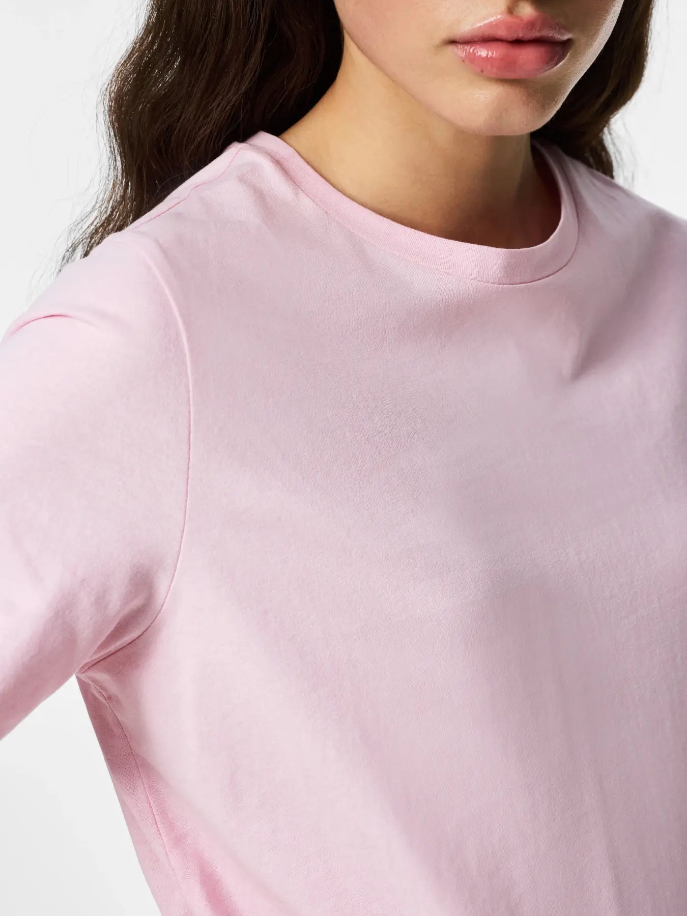 Pieces mekko PCDISSO SS O-Neck Dress, Vaaleanpunainen